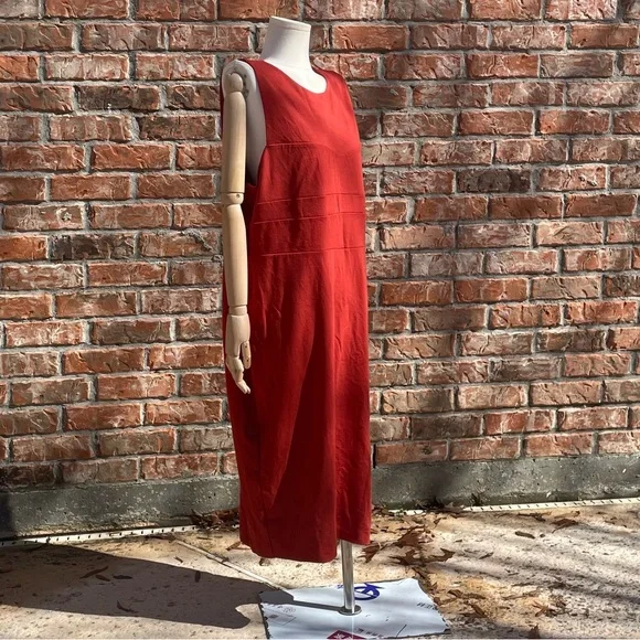 Express orange bodycon form fitting midi dress / XL / Excellent condition - Picture 14 of 17
